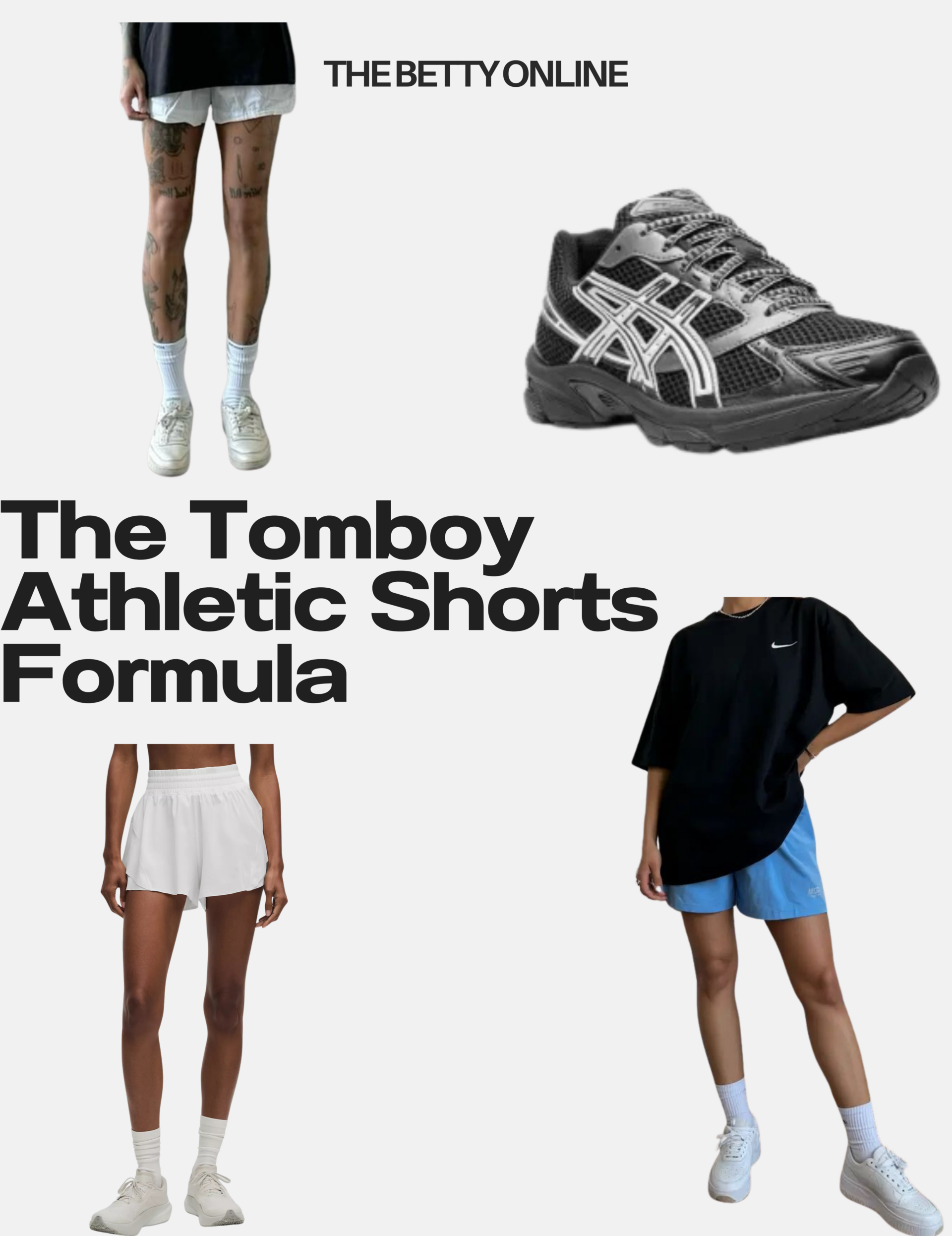 The Tomboy Athletic Shorts Formula